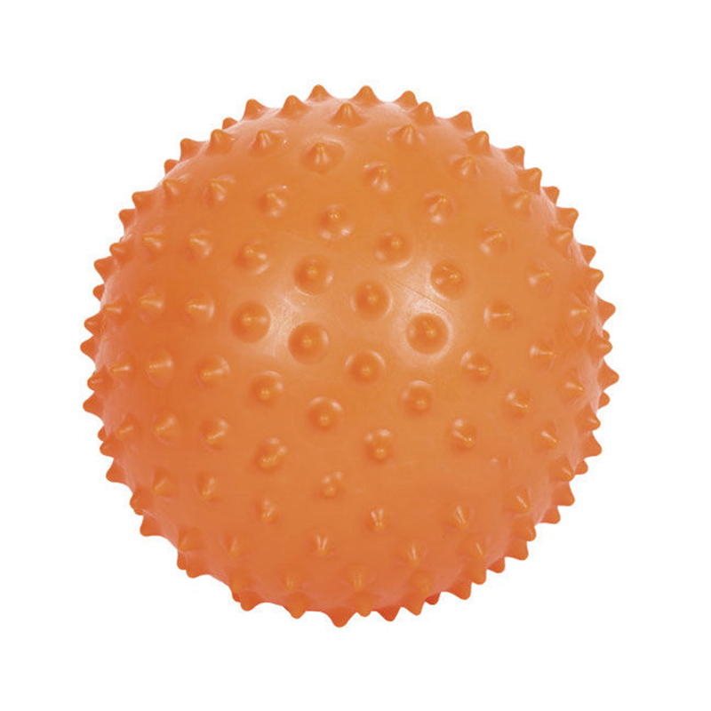 Мяч гимнастический игольчатый М-120 (20 см, оранжевый)