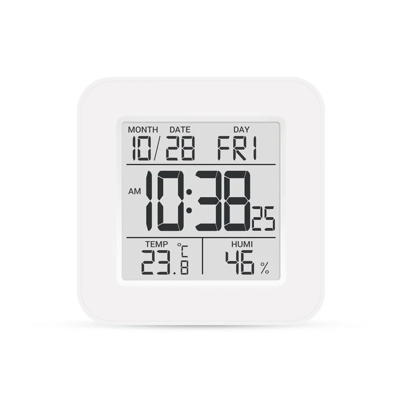 Гигрометр-термометр цифровой Т-19 с часами