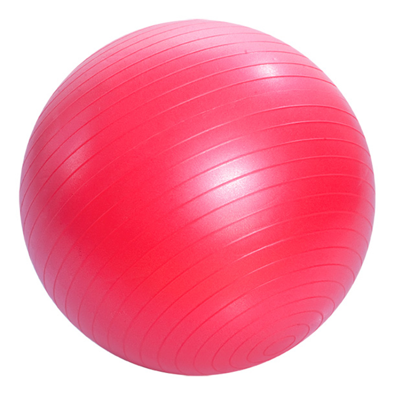 Мяч гимнастический с насосом с системой «антиразрыв» М-265 (65 см, красный)