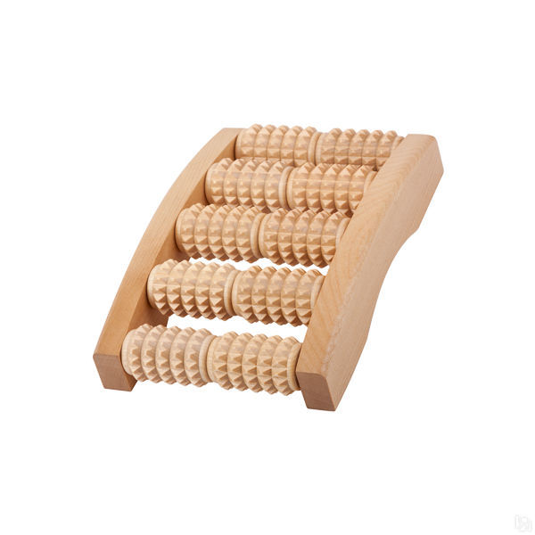 Массажер деревянный для ног “Счёты” малый с шипами (Ма 4115)