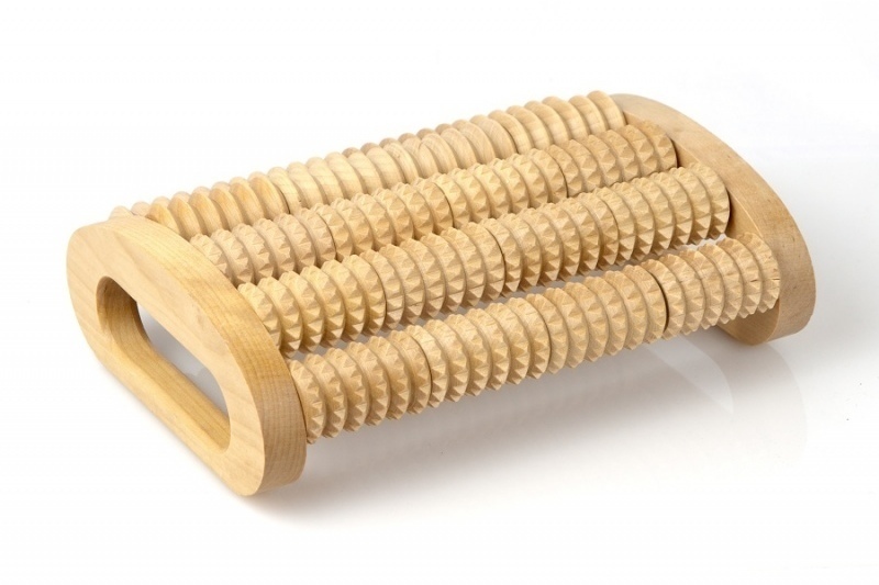 Массажер деревянный для спины с ручками комбинированный (Ма 4301)