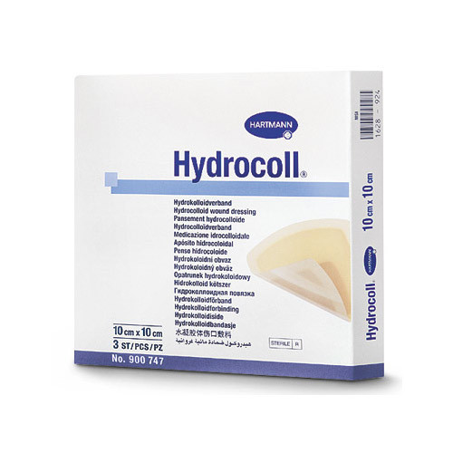 Повязка гидроколлоидная 10х10 см HYDROCOLL для лечения и профилактики пролежней (1 штука)