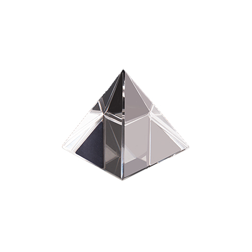 Фигура » Пирамида хрустальная» (4,5 см)
