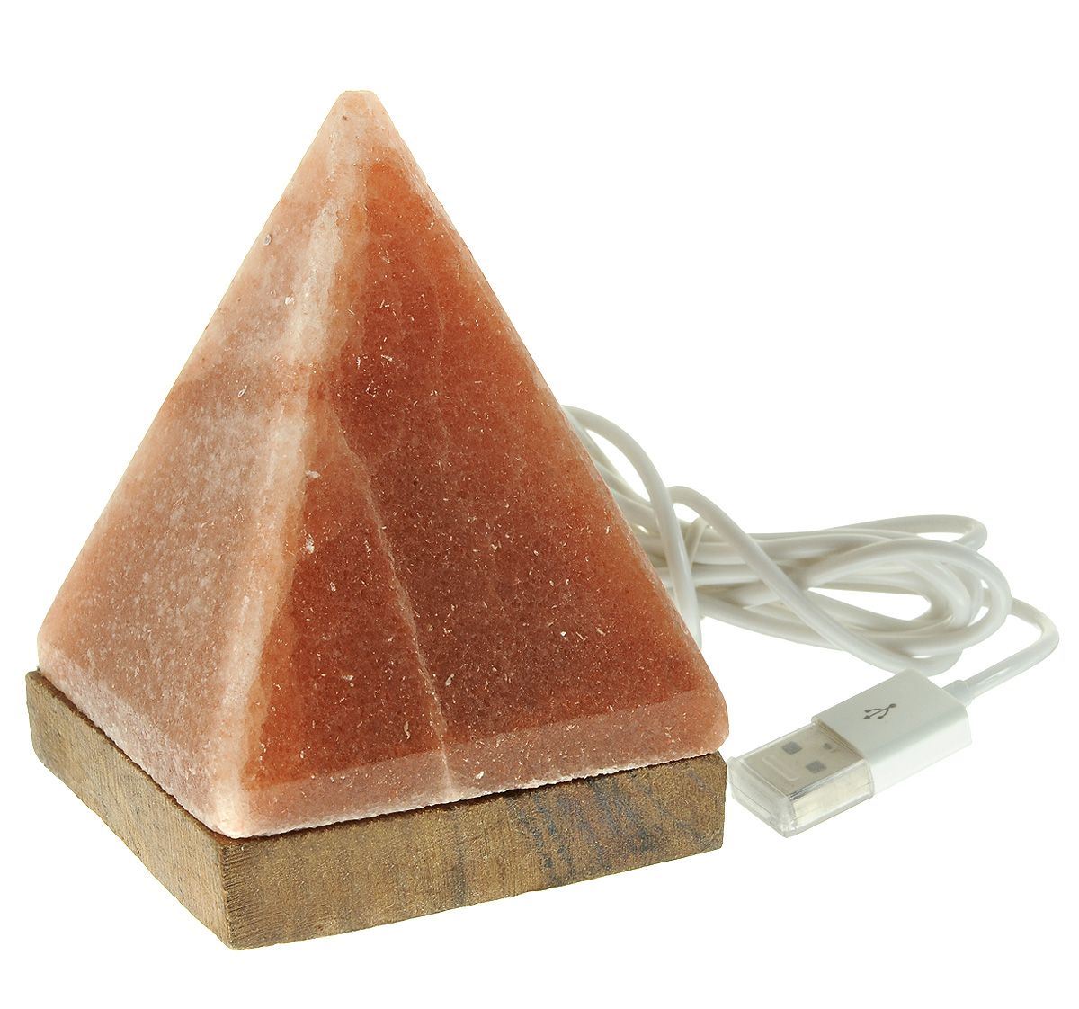 Солевая лампа Wonder Life “Пирамида” с USB